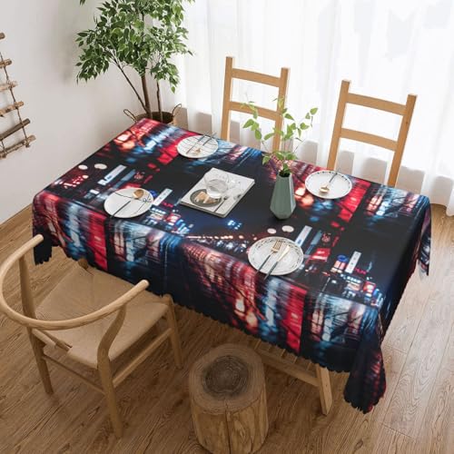 Elegante Tischdecke mit Tokyo City-Druck – stilvolle Heimdekoration Stoff für Esstische, Hochzeiten und Veranstaltungen Elegante Tischdecke mit Tokyo City-Druck – stilvolle Heimdekoration Stoff für Esstische, Hochzeiten und Veranstaltungen von WenDang