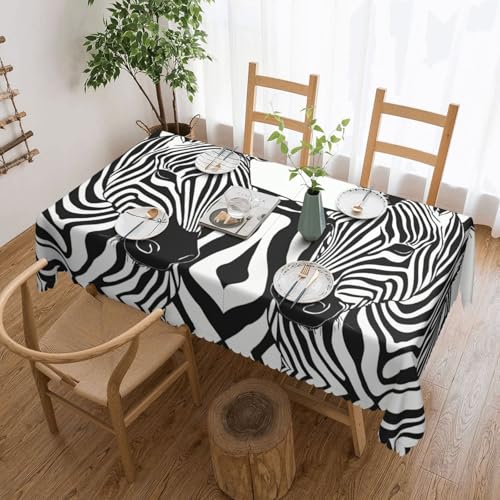 Elegante Tischdecke mit Zebramuster – stilvolle Heimdekoration für Esstische, Hochzeiten und Veranstaltungen Elegante Tischdecke mit Zebramuster – stilvolle Heimdekoration für Esstische, Hochzeiten und Veranstaltungen von WenDang