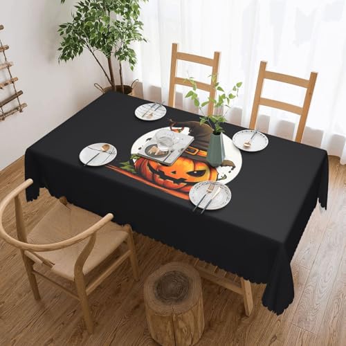 Elegante Tischdecke mit niedlichem Kürbis-Druck, stilvolle Heimdekoration für Esstische, Hochzeiten und Veranstaltungen Elegante Tischdecke mit niedlichem Kürbis-Druck, stilvolle Heimdekoration für Esstische, Hochzeiten und Veranstaltungen von WenDang