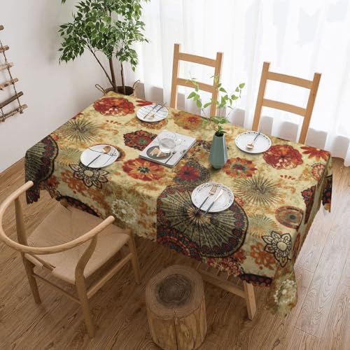 Medallion elegante Tischdecke mit mehreren Drucken, stilvolle Heimdekoration für Esstische, Hochzeiten und Veranstaltungen Medallion elegante Tischdecke mit mehreren Drucken, stilvolle Heimdekoration für Esstische, Hochzeiten und Veranstaltungen von WenDang