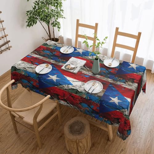 Puerto Rico Tapeten-Flaggen-Druck, elegante Tischdecke, stilvolle Heimdekoration, Stoff für Esstische, Hochzeiten und Veranstaltungen Puerto Rico Tapeten-Flaggen-Druck, elegante Tischdecke, stilvolle Heimdekoration, Stoff für Esstische, Hochzeiten und Veranstaltungen von WenDang