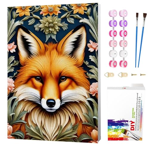 Wenfdrtr Malen Nach Zahlen Kinder ab 6 7 8 9 10 Jahre Mädchen mit Rahmen- Fuchs Paint by Numbers für Anfänge, DIY Ölgemälde Leinwand Tiere Acrylfarbe Geschenk 20x30cm Wenfdrtr Malen Nach Zahlen Kinder ab 6 7 8 9 10 Jahre Mädchen mit Rahmen- Fuchs Paint by Numbers für Anfänge, DIY Ölgemälde Leinwand Tiere Acrylfarbe Geschenk 20x30cm von Wenfdrtr