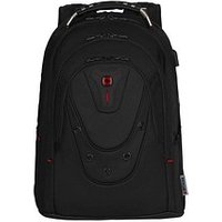 WENGER Laptop-Rucksack Ibex Ballistic Deluxe Kunstfaser schwarz 26,0 l bis 40,6 cm (16 Zoll) von Wenger