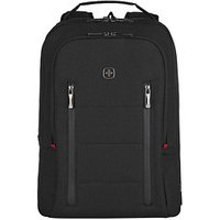 WENGER Rucksack City Traveler Kunstfaser schwarz 16,0 l, erweiterbarer Stauraum: 24,0 l WENGER Rucksack City Traveler Kunstfaser schwarz 16,0 l, erweiterbarer Stauraum: 24,0 l von Wenger
