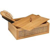 WENKO Allegre Ordnungsbox braun 22,0 x 15,0 x 7,0 cm von Wenko