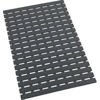 WENKO Badewannenmatte Arinos grau 63,0 x 40,0 cm von Wenko