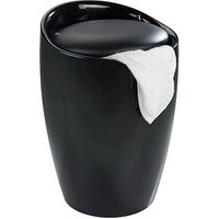 WENKO Badhocker mit Wäschesammler Candy 20630100 schwarz, 1 St. WENKO Badhocker mit Wäschesammler Candy 20630100 schwarz, 1 St. von Wenko