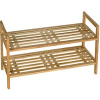 WENKO Schuhregal Norway walnuss 69,0 x 27,0 x 40,5 cm WENKO Schuhregal Norway walnuss 69,0 x 27,0 x 40,5 cm von Wenko