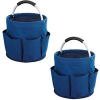 WENKO Putzmittel-Organizer  Reinigungs-Caddy blau von Wenko