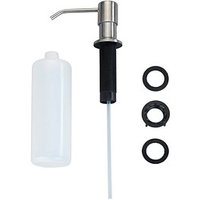 WENKO Seifenspender Monti 54739100 silber Edelstahl/Kunststoff 400,0 ml WENKO Seifenspender Monti 54739100 silber Edelstahl/Kunststoff 400,0 ml von Wenko