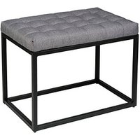 WENKO Sitzbank Amandola 25386100 schwarz Metall 59,0 cm WENKO Sitzbank Amandola 25386100 schwarz Metall 59,0 cm von Wenko