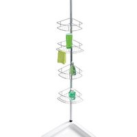 WENKO Teleskop-Duschregal Dolcedo silber 31,0 x 23,0 x 65,0 - 275,0 cm WENKO Teleskop-Duschregal Dolcedo silber 31,0 x 23,0 x 65,0 - 275,0 cm von Wenko