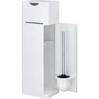 WENKO WC-Garnitur Imon weiß Kunststoff, 1 St. von Wenko