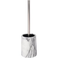 WENKO WC-Garnitur Onyx weiß, schwarz Stein von Wenko