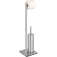 WENKO WC-Garnitur Recco silber Metall von Wenko