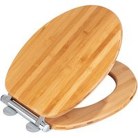WENKO WC-Sitz mit Absenkautomatik Bambusa braun WENKO WC-Sitz mit Absenkautomatik Bambusa braun von Wenko