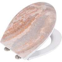 WENKO WC-Sitz mit Absenkautomatik Canyon braun WENKO WC-Sitz mit Absenkautomatik Canyon braun von Wenko