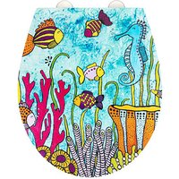 WENKO WC-Sitz mit Absenkautomatik Ocean Life Rollin'Art mehrfarbig von Wenko