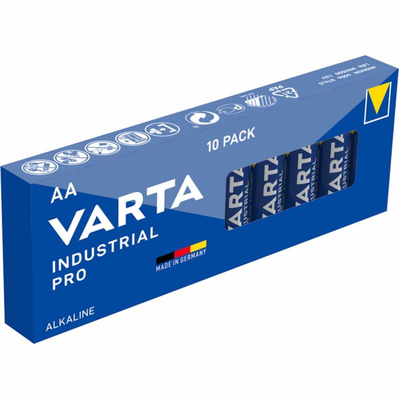 Alkaline Industrial Pro Batterie AA 10 Stück Alkaline Industrial Pro Batterie AA 10 Stück von Varta