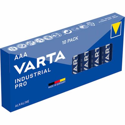 Alkaline Industrial Pro Batterie AAA 10 Stück Alkaline Industrial Pro Batterie AAA 10 Stück von Varta