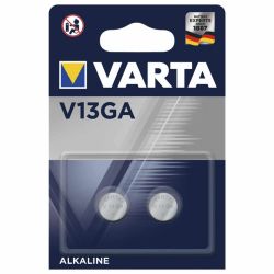 Alkaline Knopfzelle LR44 V13GA 2 Stück von Varta