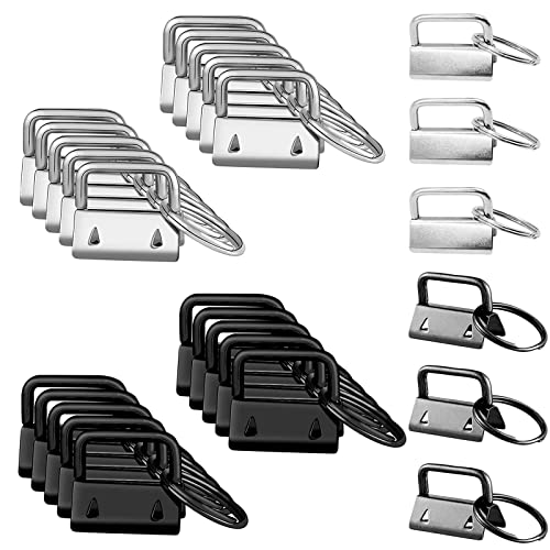 Schlüsselband Rohlinge 25mm Klemmschließeanhänger Lanyard Blanks Zange Armband-Hardware Für Bänder,Taschenarmbänder,Lanyards Andere Handgefertigte Handwerkliche Clip-Tags,Mit Schlüsselring 30 Stück Schlüsselband Rohlinge 25mm Klemmschließeanhänger Lanyard Blanks Zange Armband-Hardware Für Bänder,Taschenarmbänder,Lanyards Andere Handgefertigte Handwerkliche Clip-Tags,Mit Schlüsselring 30 Stück von Wenyue