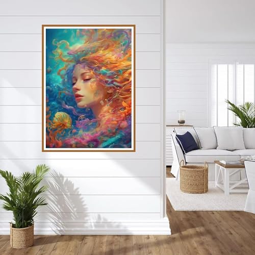 Mädchen Diamond Painting Koralle Diamant Painting Bilder,Diamond Painting Klein Size Erwachsene 5D runden Full Drill Cross Stickerei Malerei Kits Malen nach Zahlen,Deko wohnzimmer Wand 20x30cm WO-3014 Mädchen Diamond Painting Koralle Diamant Painting Bilder,Diamond Painting Klein Size Erwachsene 5D runden Full Drill Cross Stickerei Malerei Kits Malen nach Zahlen,Deko wohnzimmer Wand 20x30cm WO-3014 von Weoqion