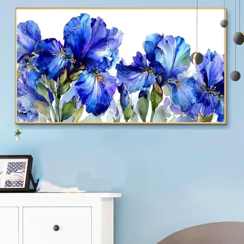 Malen Nach Zahlen Erwachsene Landschaft Malen Nach Zahlen XXL 90x180 Paint by Numbers Schmetterling Liebe Blume Bild DIY Set Erwachsene Basteln,Adults Kreativ Set für Zimmer Deko,Weihnachtsdeko Q6-934 von Weoqion