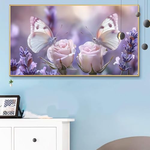 Malen Nach Zahlen Erwachsene Modern Malen Nach Zahlen XXL 100x200 cm Paint by Numbers Gras Bild DIY Set Erwachsene Basteln, Adults Kreativ Set für Zimmer Deko, Herbstdeko, Männer Geschenke Q6-862 von Weoqion