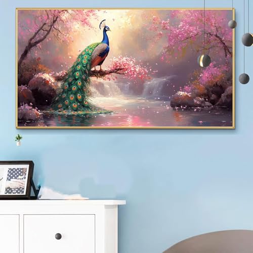 Malen Nach Zahlen Erwachsene Modern Malen Nach Zahlen XXL 100x200cm Paint by Numbers Tiere Bild DIY Set Erwachsene Basteln, Adults Kreativ Set für Zimmer Deko, Herbstdeko, Männer Geschenke Q6-406 von Weoqion