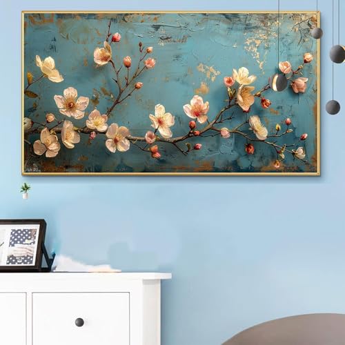 Malen Nach Zahlen Erwachsene Retro Malen Nach Zahlen XXL 80x160 cm Paint by Numbers Anlage Bild DIY Set Erwachsene Basteln, Adults Kreativ Set für Zimmer Deko, Herbstdeko, Männer Geschenke Q6-612 von Weoqion