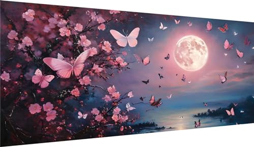 Schmetterling Diamond Painting XXL 100x220cm,Diamant Painting Bilder Mond Diamond Painting Erwachsene Mosaikherstellung,Full Runden Steine Crystal Strass Stickerei Diamant kunst,Deko wohnzimmer WE1853 Schmetterling Diamond Painting XXL 100x220cm,Diamant Painting Bilder Mond Diamond Painting Erwachsene Mosaikherstellung,Full Runden Steine Crystal Strass Stickerei Diamant kunst,Deko wohnzimmer WE1853 von Weoqion