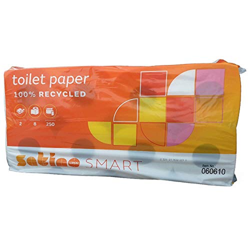 wepa 060610 Toilettenpapier Smart, 2-lagig, weiß wepa 060610 Toilettenpapier Smart, 2-lagig, weiß von Wepa