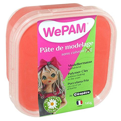 WePAM - PFW185-145 - Lufthärtende Modelliermasse, 145 g, Rot WePAM - PFW185-145 - Lufthärtende Modelliermasse, 145 g, Rot von Cléopâtre
