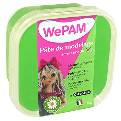 WePAM - PFW349-145 - Lufthärtende Modelliermasse, 145 g, Grün WePAM - PFW349-145 - Lufthärtende Modelliermasse, 145 g, Grün von Cléopâtre