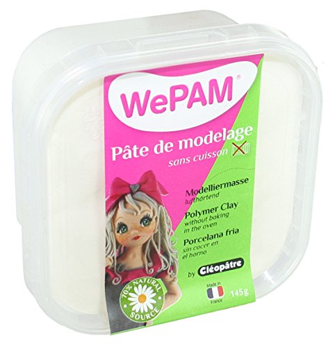 WePAM - PFWNEU145 - Lufthärtende Modelliermasse, 145 g, Farblos WePAM - PFWNEU145 - Lufthärtende Modelliermasse, 145 g, Farblos von Cléopâtre