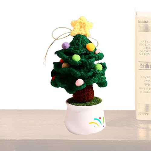Gestrickte künstliche , kreative tragbare gestrickte Ornament Häkelblumen - Stricken Häkelblume | Festlich häkeln Weihnachtsbaum künstliche handgefertigt für Weihnachten Gestrickte künstliche , kreative tragbare gestrickte Ornament Häkelblumen - Stricken Häkelblume | Festlich häkeln Weihnachtsbaum künstliche handgefertigt für Weihnachten von Weppduk