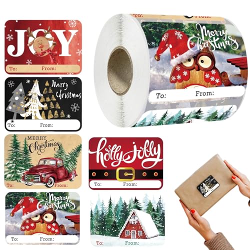 Weihnachtsaufkleber Papieranhänger - Selbstklebende Cartoon Weihnachtsaufkleber | Selbstklebendes Rückendesign Weihnachten | Weihnachtsanhänger Aufkleber für Weihnachten Basteln, Umschläge Weihnachtsaufkleber Papieranhänger - Selbstklebende Cartoon Weihnachtsaufkleber | Selbstklebendes Rückendesign Weihnachten | Weihnachtsanhänger Aufkleber für Weihnachten Basteln, Umschläge von Weppduk