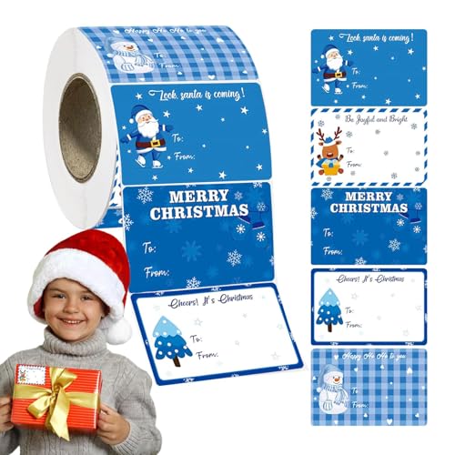 Weihnachtsetiketten Aufkleber – 400 x Weihnachts-Bastelpapier-Aufkleber | Weihnachts-Namensschilder | selbstklebende Namensschilder Dekorationen, Geschenkanhänger, Aufkleber 7,5 x 5 cm für Partytüten Weihnachtsetiketten Aufkleber – 400 x Weihnachts-Bastelpapier-Aufkleber | Weihnachts-Namensschilder | selbstklebende Namensschilder Dekorationen, Geschenkanhänger, Aufkleber 7,5 x 5 cm für Partytüten von Weppduk