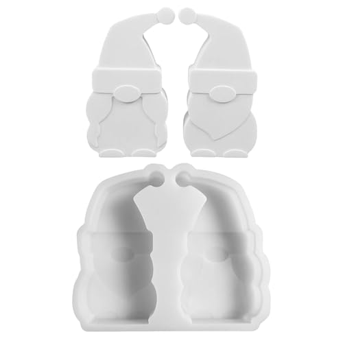 Weppduk Gnome Resin Mold | Portable Cute Gnome Casting Molds - Christmas Ornament Mold, Resin Crafting Mold, Christmas Baking Silicone Molds for Home Weppduk Gnome Resin Mold | Portable Cute Gnome Casting Molds - Christmas Ornament Mold, Resin Crafting Mold, Christmas Baking Silicone Molds for Home von Weppduk