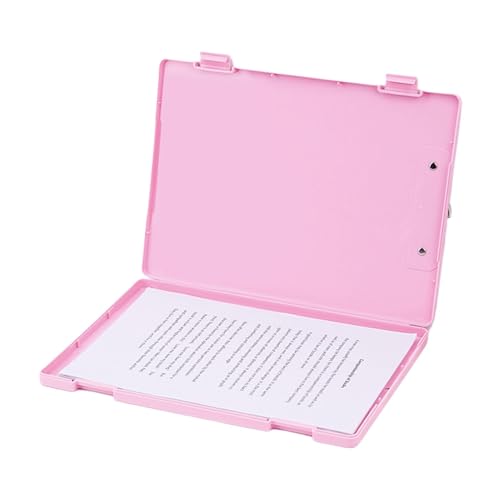 Weppduk Klemmbrett mit Doppelclip, Klemmbrett, gestreiftes Schnallen-Design, robuste Klemmbretter für Notizen, Akten, Skripte, Lernmaterialien, Testpapier Weppduk Klemmbrett mit Doppelclip, Klemmbrett, gestreiftes Schnallen-Design, robuste Klemmbretter für Notizen, Akten, Skripte, Lernmaterialien, Testpapier von Weppduk