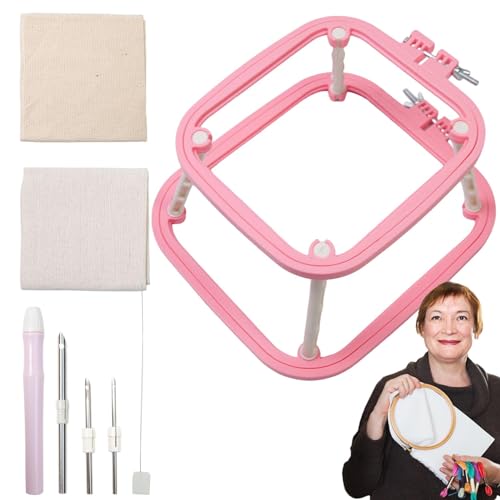 Weppduk Kreuzstichrahmen | Stickständer, Nadelrahmen, Kreuzstichrahmen und Rahmen, Nadel-Start-Set zum Nähen, Handarbeiten Weppduk Kreuzstichrahmen | Stickständer, Nadelrahmen, Kreuzstichrahmen und Rahmen, Nadel-Start-Set zum Nähen, Handarbeiten von Weppduk