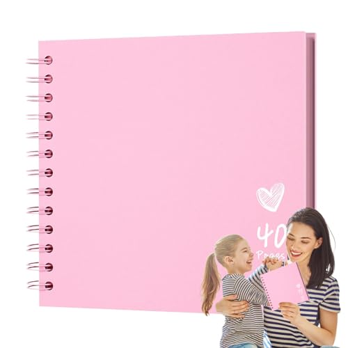 Weppduk Scrapbooking- – Hardcover-Papier-Scrapbook | 17,8 x 17,8 cm Scrapbook Album, 40 Seiten Hardcover Papier Scrap Book, Fotoalben Buch für Hochzeit Weppduk Scrapbooking- – Hardcover-Papier-Scrapbook | 17,8 x 17,8 cm Scrapbook Album, 40 Seiten Hardcover Papier Scrap Book, Fotoalben Buch für Hochzeit von Weppduk