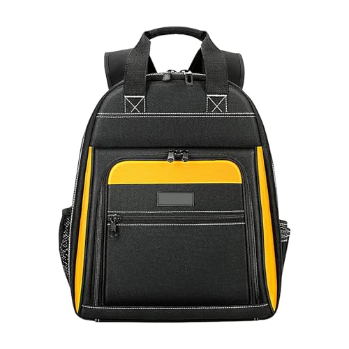 Weppduk Werkzeug-Rucksack – robuste Aufbewahrungstasche – Mehrzwecktasche für Elektriker, Arbeitsrucksack, Werkzeugset, Tragetaschen, Arbeitswerkzeug-Organizer für Elektriker, Klempner Weppduk Werkzeug-Rucksack – robuste Aufbewahrungstasche – Mehrzwecktasche für Elektriker, Arbeitsrucksack, Werkzeugset, Tragetaschen, Arbeitswerkzeug-Organizer für Elektriker, Klempner von Weppduk