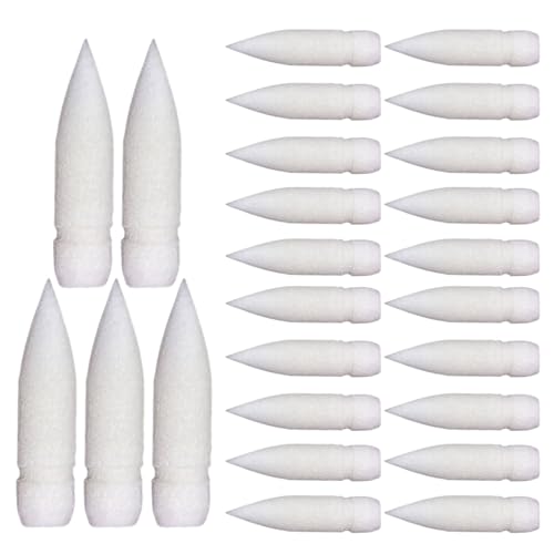 Weqizuerqi Acrylmalermarker Spitzen | 25er Set Nylon Spitzen Für Lackmarker Stifte,Verschleißfeste Zeichenutensilien Für Illustratoren Schüler Graffitikünstler Weqizuerqi Acrylmalermarker Spitzen | 25er Set Nylon Spitzen Für Lackmarker Stifte,Verschleißfeste Zeichenutensilien Für Illustratoren Schüler Graffitikünstler von Weqizuerqi