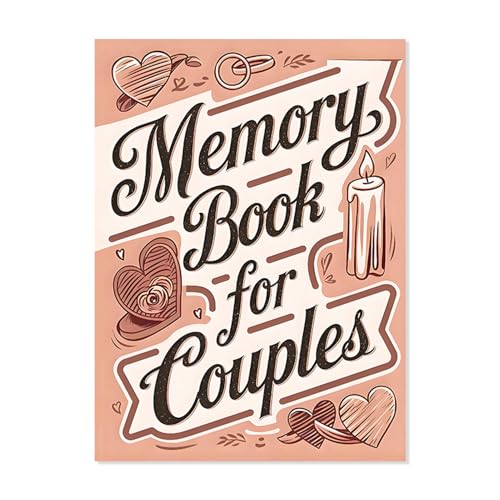 Weqizuerqi Erinnerungsalbum,Gedenkbuch | Tagebuch Für Paare Mit Viel Platz Zur Dokumentation Von Verlobung Hochzeit Geburtstag Flitterwochen & Gemeinsame Erinnerungen von Weqizuerqi