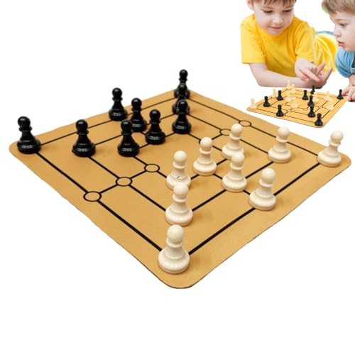 Weqizuerqi Schachspiel Für Kinder - Reiseschachspiel Mit Holzfiguren,Pädagogisches Holzspielzeug Feinmotorik Training, Familienspiele & Lernaktivitäten Vorschule Tragbar Für Kinder Und Erwachsene Weqizuerqi Schachspiel Für Kinder - Reiseschachspiel Mit Holzfiguren,Pädagogisches Holzspielzeug Feinmotorik Training, Familienspiele & Lernaktivitäten Vorschule Tragbar Für Kinder Und Erwachsene von Weqizuerqi