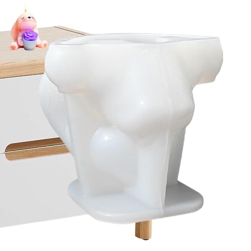 Weqizuerqi Seifenformen in Tierform, dreidimensionale Silikon-Gießformen, Tier-Design, handgefertigt, Kunsthandwerk und Gipsform für Hochzeit, Zuhause, Tischdekoration von Weqizuerqi