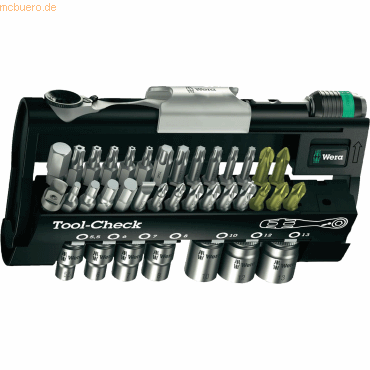 Wera Werk Bit-Set 05073220001 38-teilig von Wera Werk