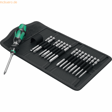 Wera Werk Bit-Set Kraftform Kompakt 60 05059295001 17-teilig von Wera Werk